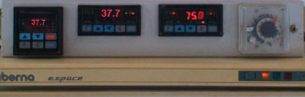 Tableau de commande.